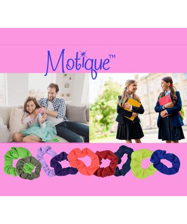 Set of 3 Black Cotton Small Scrunchies Hair Bobbles for Women - Buy Online on GoSupps.com