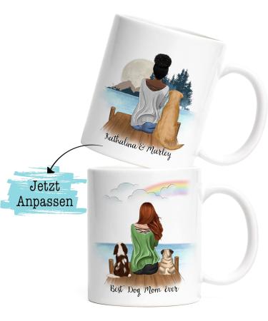 Personalized Dog Mom Mug | Unique Dog Owner Gift for Dog Lovers | Kiddle-Design - Buy Online on GoSupps.com