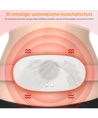 Portable Menstrual Heating Belt - 5 Temperature Modes 7 Massage Vibrations for Period Pain Relief | International Shipping Available - Buy Online on GoSupps.com