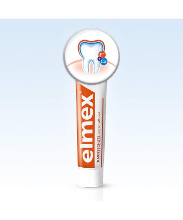 Aronal & Elmex Mini Double Protection Toothpaste - Pack of 6 (6 x 24 ml) | International Shipping Available - Buy Online on GoSupps.com