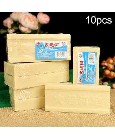 IMPREC Savon Naturel Underwear Cleaning Soap Clothes Cleaning Soap Household Super Cleaning Supplies Tools Natural Plant Soap For Baby & Kids (Color : Yellow Size : 10pcs) 10pcs Yellow - Buy Online on GoSupps.com