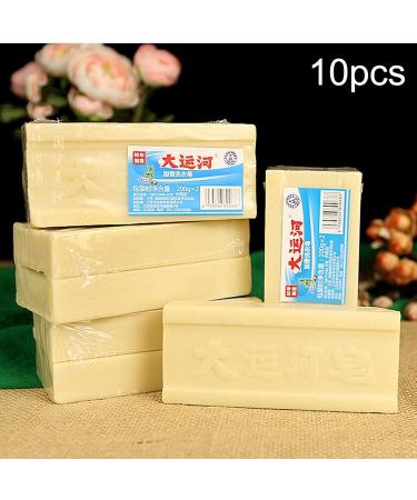 Grand Canal Cleaning Soapn Underwear Cleaning Soap Clothes Cleaning Less Foam Easy to Float Improve The Washing Effect of Clothes in Water Good (Color : Yellow Size : 10pcs) 10pcs Yellow - Buy Online on GoSupps.com
