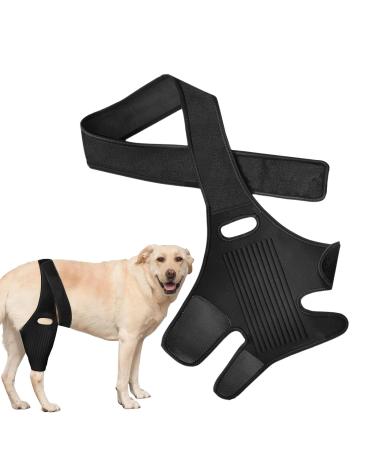 Dog Knee Brace | Dog Leg Protector with 10 Support Sticks | Breathable Dog Hip Brace Rear Leg Support Comfortable for Senior and Disabled Dogs