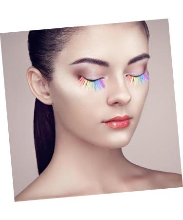 Beaupretty 3 Pairs Tinsel Eyelashes Pink Eyelashes Handmade Eyelashes Halloween Eyelashes for Women Halloween Makeup Eyelashes 3d Lashes Fake Lashes Shining Fake Eyelashes Slender - Buy Online on GoSupps.com