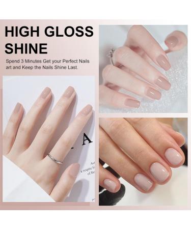 Nude Nail Polish French Nail Varnish Quick Dry & Long Lasting Nail Gel Non-Toxic Water Based Neutral Gel Nail Polish - No Need UV Nail Paint for DIY Nail Art Manicure at Home 11.5ML(Nude) - Buy Online on GoSupps.com