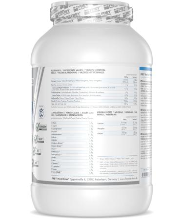  FreyNutrition Frey Nutrition Protein 96 Banana Box 2.3 kg - Buy Online on GoSupps.com