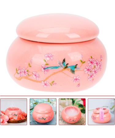 Vintage Perfume Japanese Perfume Balm Glass Ceramic Pocket Cream Perfume Natural Fragrance Box Long Term Fragrance Balm for Wedding Birthday Use Pink - Buy Online on GoSupps.com