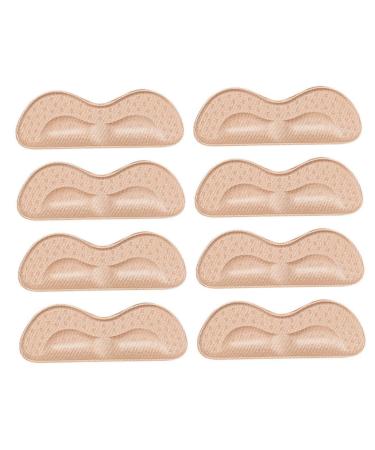 FOMIYES 4 Pairs Follow up Heel Cushion Heel Protection Pads Footwear Cushion High Heel Grip Wear-Resistant Heel As Shown 6.5X3.3CM