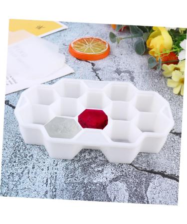Alipis 2pcs 12 Silicone Molds Ice Molds Cocktail Ice Making Mould Refrigerator Ice Mold Ice Tray Ice Cubes 13X9 CM White - Buy Online on GoSupps.com