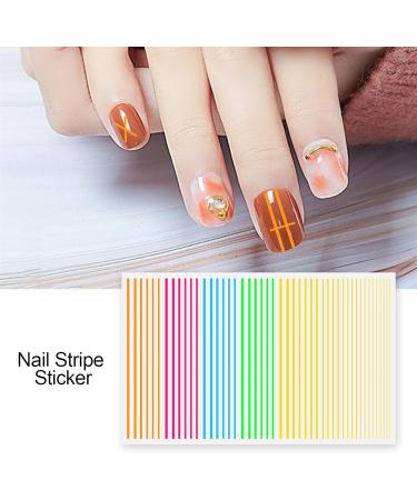 Nail Art Time Saving Adhesive Nail Design Beautiful Nail Sticker for Home for Nail Shop - Buy Online on GoSupps.com