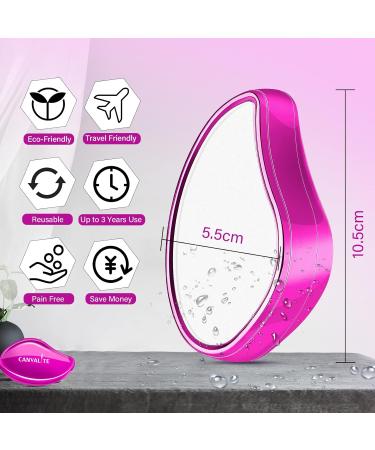 Canvalite Crystal Hair Remover | Nano Hair Remover for Painless & Fast Hair Removal | Magical Crystal Hair Tool for Men & Women - Buy Online on GoSupps.com