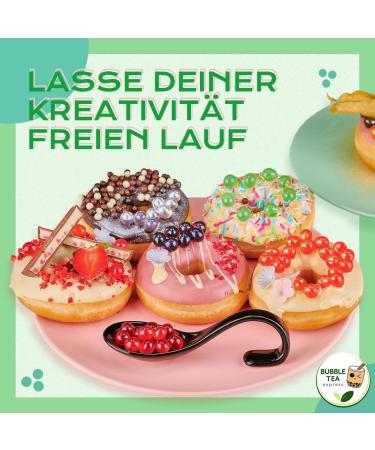 Bubble Tea Express Kiwi Popping Boba Pearls 490g | Vegan Gluten-Free Fruit Juice Beads | Fruity Bubble Tea Toppings - Buy Online on GoSupps.com