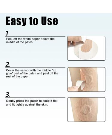 Ceeport Freestyle Adhesive Patches (20 Pack) for Freestyle Libre 2, Enlite, Medtronic Guardian CGM Sensors - Waterproof & Sweatproof Tan Sensor Covers - Buy Online on GoSupps.com