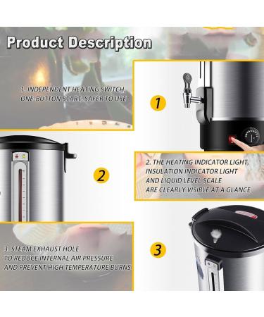Josby 6L Electric Wax Melting Pot - 1500W with LED Display & Temperature Control (86 F-230 F) | Perfect for Beauty Salons Home Use & Factories - International Shipping Available - Buy Online on GoSupps.com