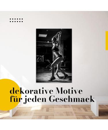 Postereck 1215 High-Resolution Fitness Poster - Motivational Gym & Bodybuilding Art for Women | 61x40.5 cm - Buy Online on GoSupps.com
