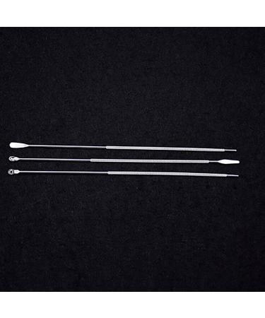Stainless Steel Ear Pick Set - Wax Curette Remover - Double-End Ear Scoop Tool | 3x Set by ZSJHTC - Buy Online on GoSupps.com