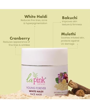 Young Forever Face Pack - 100% Microplastic Free Reduces Fine Lines Dark Spots & Scars | 100 gm - All Skin Types - Buy Online on GoSupps.com