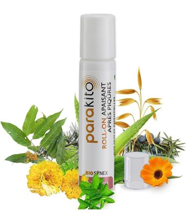 BIOSYNEX PARAKITO Roll On soothing and refreshing gel after bite for all insects antiitch made in France 5 ml RollOn - Buy Online on GoSupps.com