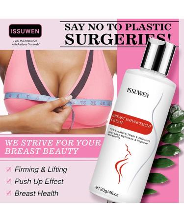  LINGJIONG Breast Enhancement Cream 4 FL oz. Plumping firming and tightening breast cream to naturally increase breast size nourishing fuller and lifts your breasts. - Buy Online on GoSupps.com