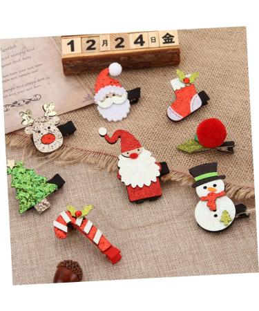 Beaupretty 24 Sets Christmas Suit Hairpin Hair Decor Hair Claw Clips for Women Ladies Hat Christmas Hair Xmas Headpiece Xmas Hair Accessories Party Hair Clips Christmas Hair Accessories Cloth - Buy Online on GoSupps.com
