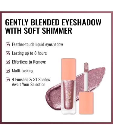 Oulac Liquid Glitter Eyeshadow - Metallic Pink Eyeshadow with Silver Sheen Shimmer Eyeshadow & Liquid Eyeliner Blendable Sparkly Eye Make-up Crease Resistant Vegan 5.4g Strength of Love (02) Strength of Love(02) - Buy Online on GoSupps.com