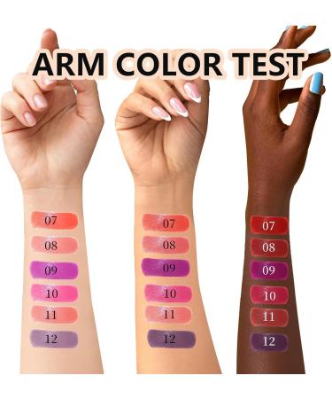 Aibyks Lip Plumping Gloss Click Lip Gloss Pen - Click Lipstick Non-Sticky Solid Lip Gloss - Jelly Lip Plumping Pen Long Lasting Lip Gloss - Buy Online on GoSupps.com