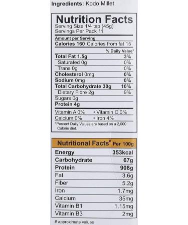 nalAmudhu Kodo Millet Flakes | Kodo Millet Poha | Varagu Aval -330g - Buy Online on GoSupps.com