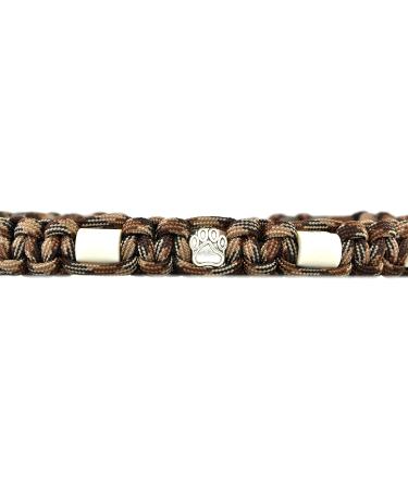 Custom EM Ceramic Collar for Dogs & Cats - Made to Measure US Paracord (21-30 cm Camouflage) - Durable & Stylish - Buy Online on GoSupps.com