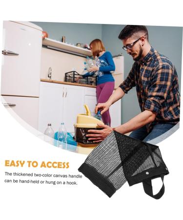 Zerodeko 2pcs Trash Bag Storage Bags Shopping Cart Bags Resuable Bags Grocery Bag Holder Plastic Bag Hanging - Buy Online on GoSupps.com