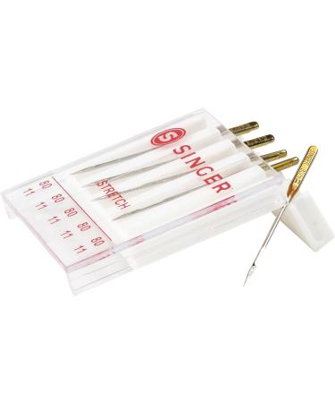 SINGER 04720 Universal Stretch Sewing Machine Needles Size 80/11 5-Count (Color May Vary) 80/11 5.0 - Buy Online on GoSupps.com