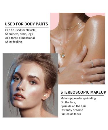 Polvo De Hadas Body Highlighter - Multi-purpose Glitter Stick for Face, Eyes, and Body - White - Buy Online on GoSupps.com