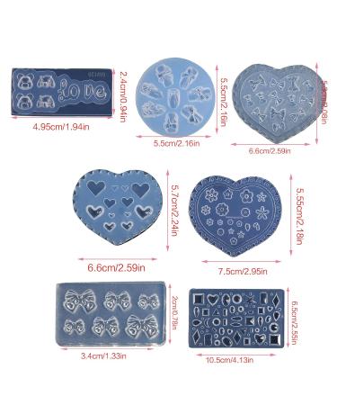 Mini Acrylic Nail Art Shapes Kit - 3D Flower Carving Templates & Gems for Perfect Acrylic Nails - Buy Online on GoSupps.com