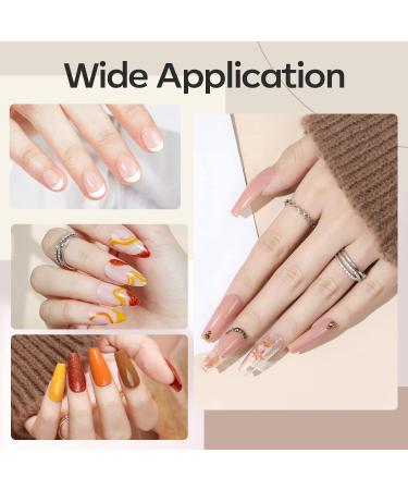 Modelones 7-in-1 Clear Gel Builder Nail Polish for Strength and Extension - 15ML (Pack of 1) - Buy Online on GoSupps.com