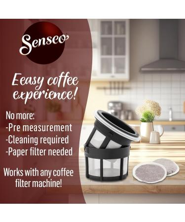 Buy Senseo Decaf Coffee Pads - RA-Certified Decaffeinated Pods (5 x 16) - International Shipping Available - Buy Online on GoSupps.com