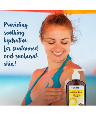 Dr. Mercola After Sun Moisturizing Cream 8 oz - Skin-Supporting & Antioxidant-Rich Formula - Buy Online on GoSupps.com