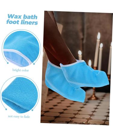 PLAFOPE Couvre-pieds en Polyester pour Spa Paraffine Taille Standard Isolation Thermique pour Soins des Pieds Usage Salon de Beaut et Maison Protection pilation Cire Bleu Bord 26.50X19.00X1.00CM bleu - Buy Online on GoSupps.com