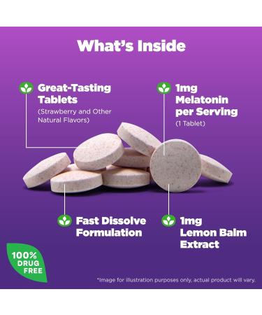 Natrol Kids Melatonin Fast Dissolve - Strawberry Flavor, Ages 4+, 30 Tablets - Buy Online on GoSupps.com