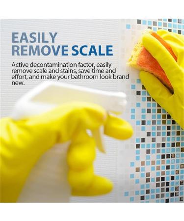 Bolac Bathroom Cleaner Bolac Bathroom Foam Cleaner Multi Function Rinse Free Cleaning Spray for Urinals Sinks Floors Glass Mirrors Bathtubs (1pcs) - Buy Online on GoSupps.com