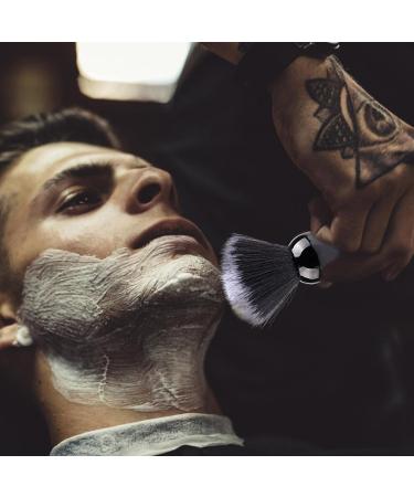 Premium Barting Foam Brush - Vintage Nylon Hair Shaving Brush for Men | Traditional Facial Cleaning & Wet Shaving Brush for Safety & Double Edge Razors - Buy Online on GoSupps.com
