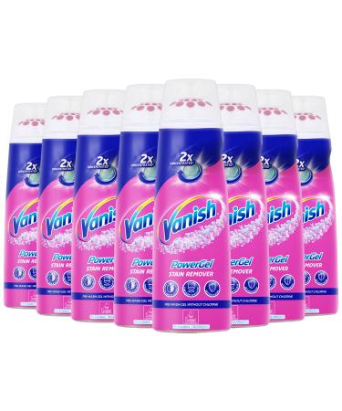 Vanish Oxi Action Power Gel Stain Remover 200ml x8