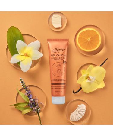 Elifexir Piel Canela. Tan Accelerator Gel | Tan Activator | Intense Natural & Long-lasting | Self-Tanning Melanin Activator | Monoi Tahiti and Shea SPF30 Waterproof 150ml - Buy Online on GoSupps.com