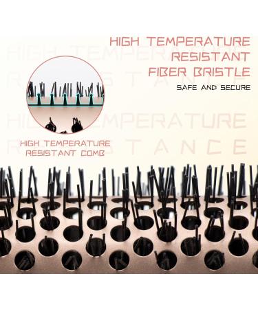 K&K Hot Hair Brush 38mm - Keratin Protect Heated Barrel | Ionic Smooth Shine Volumize Comb | Dual Voltage Hair Straightener Curler Styling Tool - Buy Online on GoSupps.com