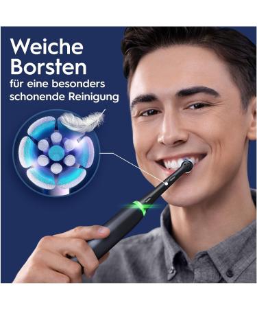 Oral-B io Series 6 Sensitive Edition Electric Toothbrush - 2 Brush Heads 5 Cleaning Modes Stylish Brown & Pink Sand Design - International Shipping Available - Buy Online on GoSupps.com
