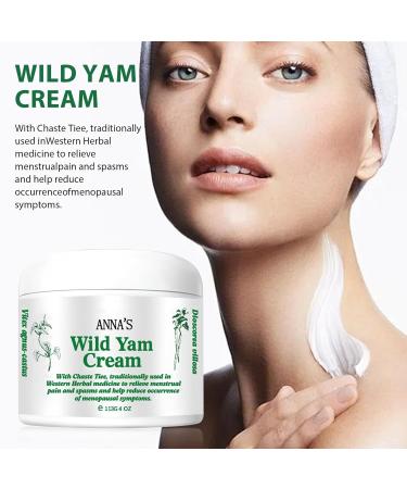 Anna's Organic Wild Yam Cream Wild Yam Cream Body Moisturizer for All Skin Types - Buy Online on GoSupps.com