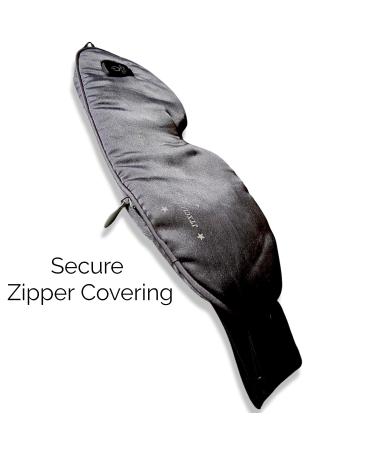 JTXCLUSIVES Cordless Heated Eye Mask with Real Silk | Rechargeable Electric Heating Pad for Dry Eyes Relief - USB Charging, Ideal for Stye, Chalazion, Blepharitis, MGD and Eye Fatigue - Buy Online on GoSupps.com