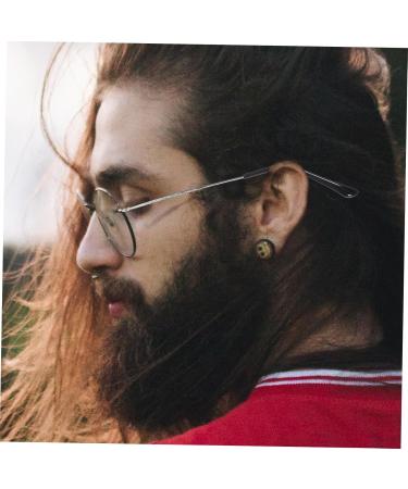 Universal Glasses Replacement Brackets - Wofashpuret 1 Pair Metal Arms for Glasses Repair Set - Durable & Adjustable Silver Temple Frame - Buy Online on GoSupps.com