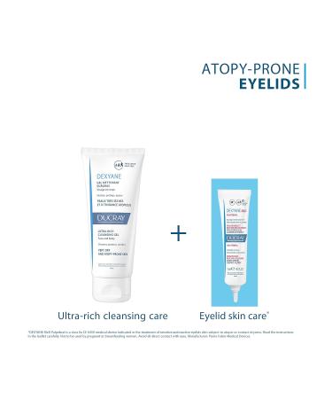 Ducray - Dexyane MeD Palpebral Cream - Dry and Atopy-Prone Eyelid Skin - Sensitive and Reactive Eyelid Skin - 15ml - Buy Online on GoSupps.com