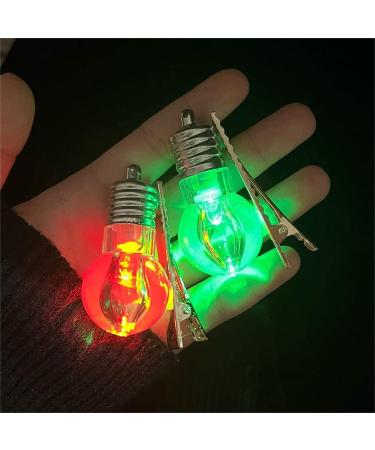 Ezrch 5Pcs LED Light Hair Clips - Light Up Hair Accessories for Wedding, Birthday Party - Flashing Hairpin LED Lights for Girls & Women - Buy Online on GoSupps.com