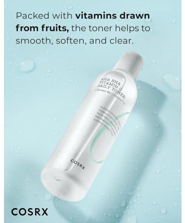 COSRX Refresh AHA BHA Vitamin C Daily Toner 50ml - Best Exfoliating Toner for Radiant Skin | Buy Internationally - Buy Online on GoSupps.com