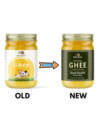 Buy Fresh Made ORIGINAL GHEE (Clarified Butter) 16 oz - Authentic Home Recipe International Shipping Available - Spice Outlet - Buy Online on GoSupps.com
